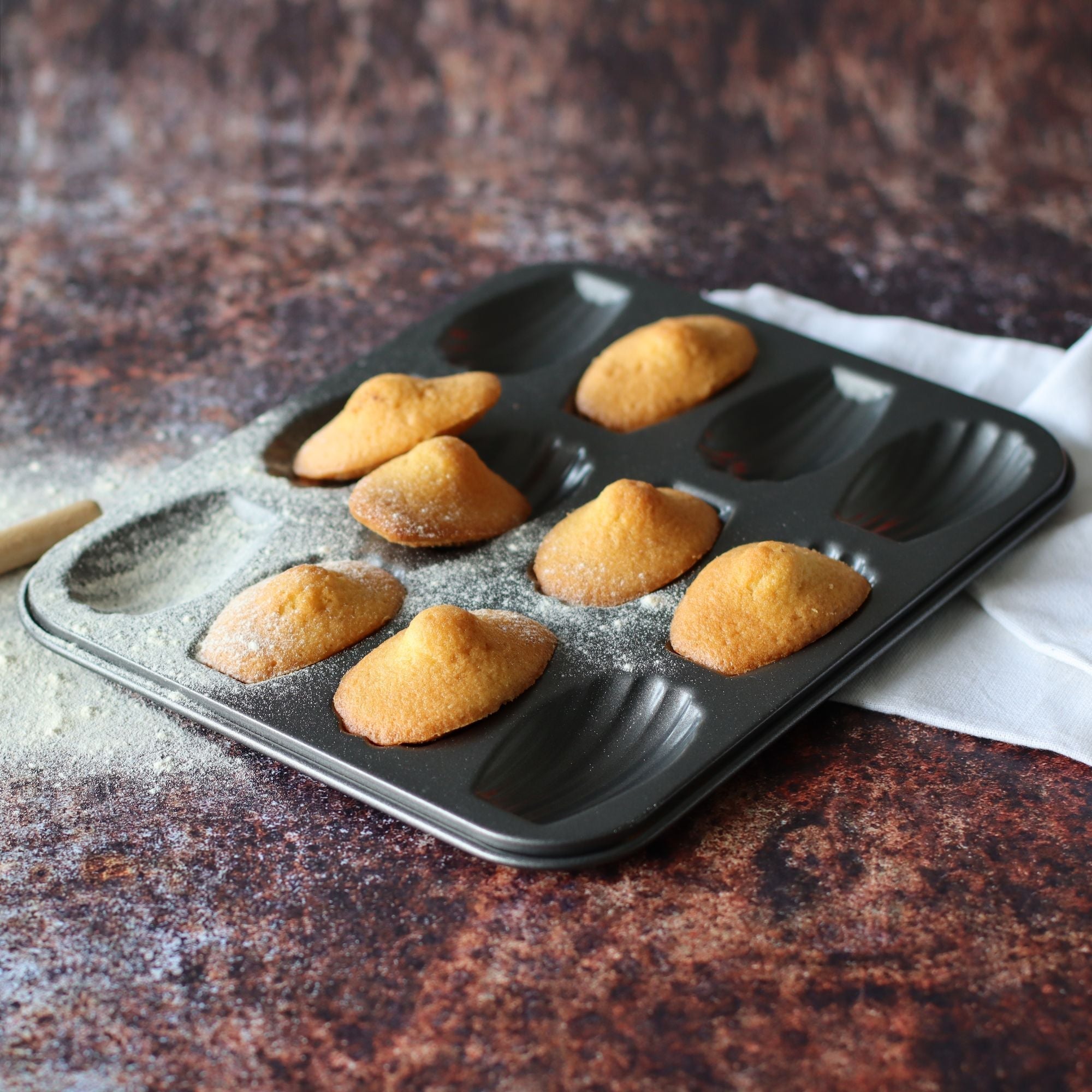 Madeleines moelleuses avec bosse au citron 🍋 - Menastyl