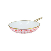 Poêle Vichy Cerise 28cm en acier émaillé