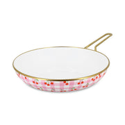 Cherry Vichy 28cm Enamelled Steel Frying Pan