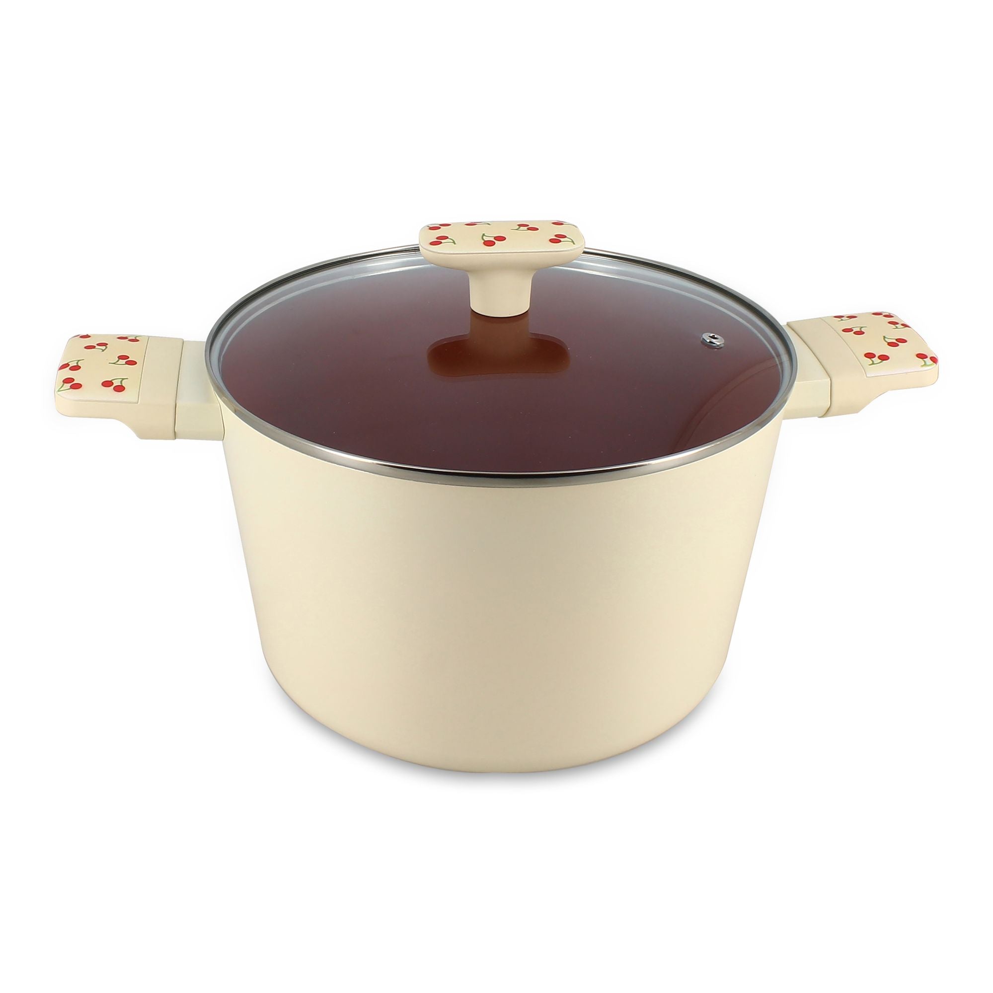 Cherry Casserole Dish 24cm in aluminum