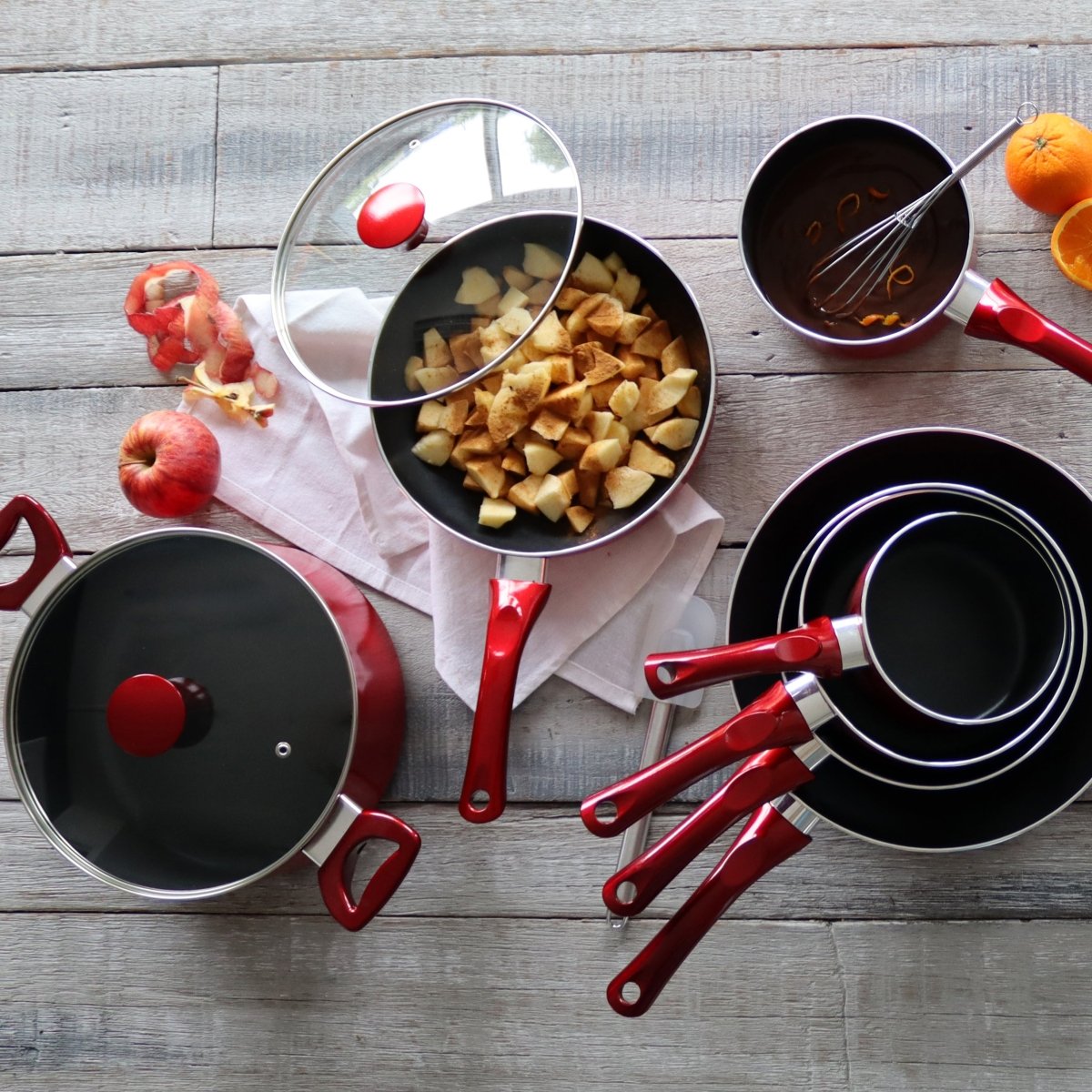 Sauteuse Cerise en aluminium 24 cm - Menastyl - Sauteuse