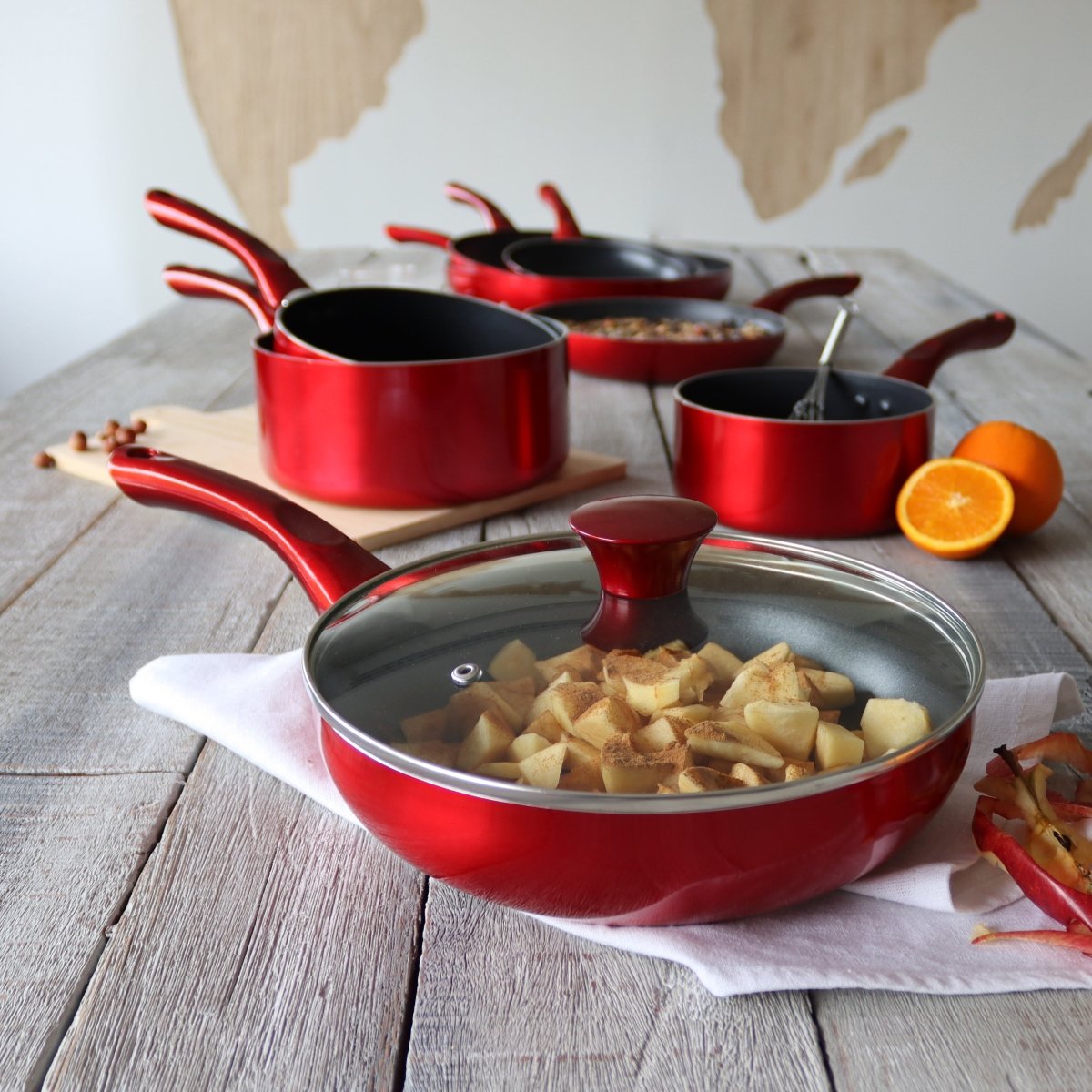 Sauteuse Cerise en aluminium 24 cm - Menastyl - Sauteuse