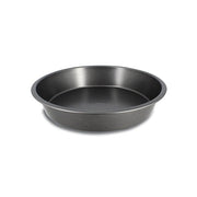 Moule à manqué Amandine 26 cm en acier carbone noir antiadhésif Menastyl, vue de trois quarts